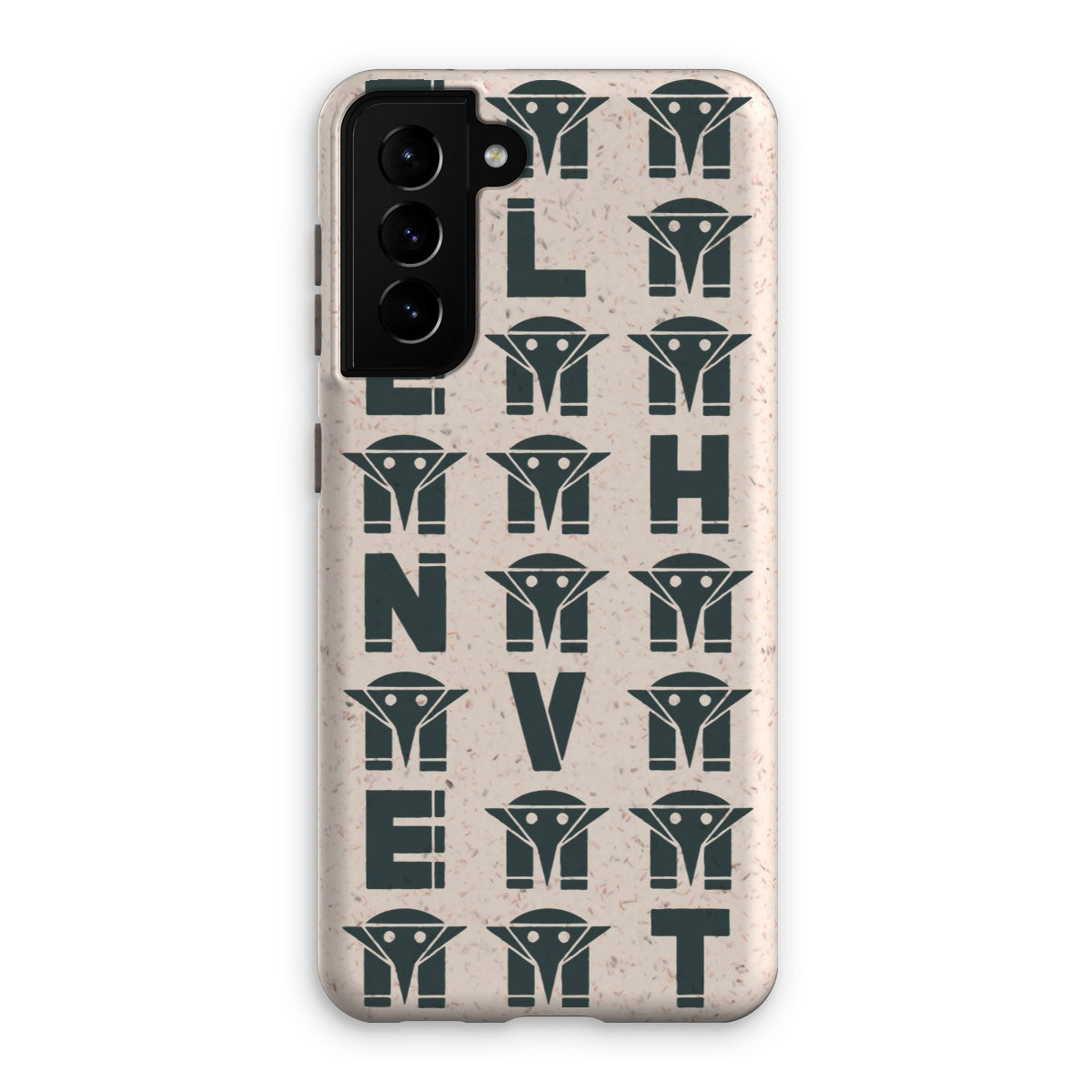 AQUA HMP2 - 04 - Elephant Vert - Eco Phone Case