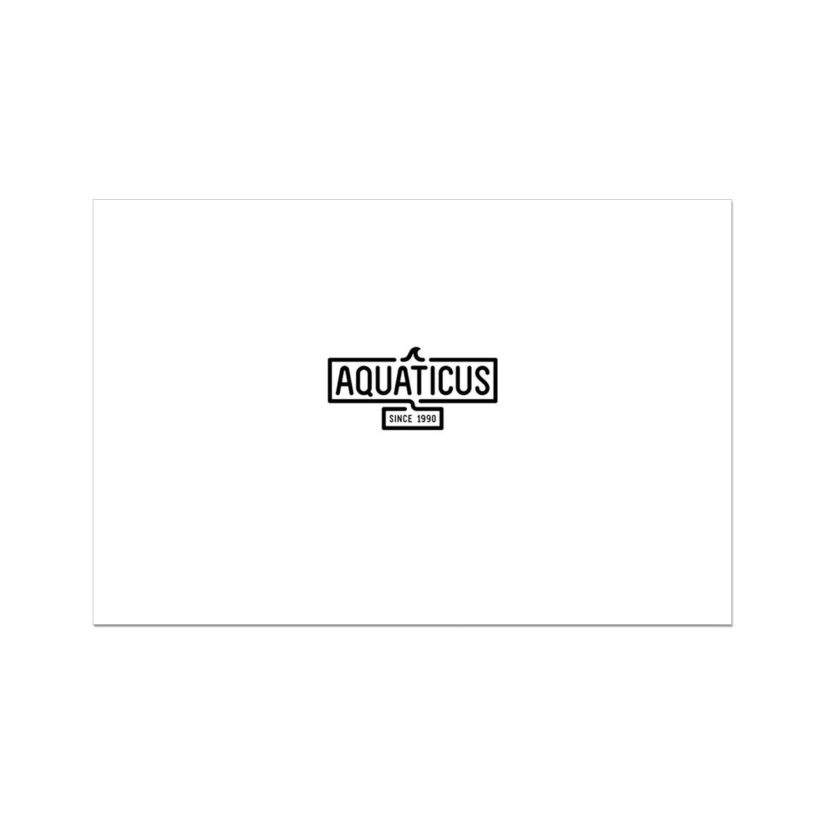 AQUA - 01- Aquaticus - Rolled Canvas