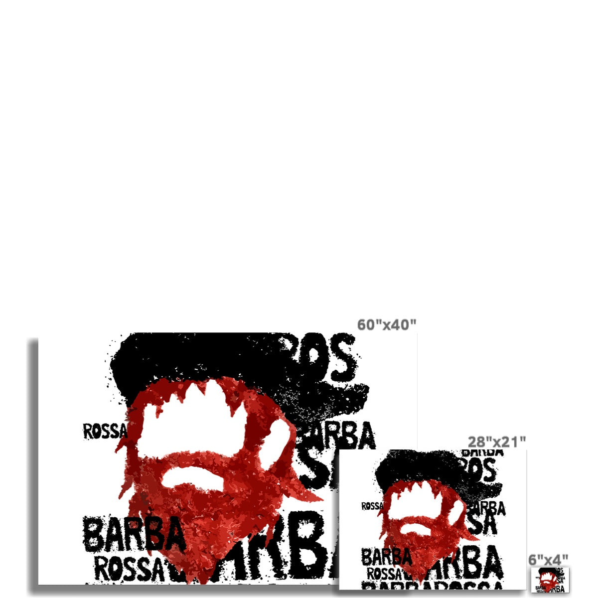 AQUA HMP2 - 01 - Barbarossa - Pôster de arte de parede