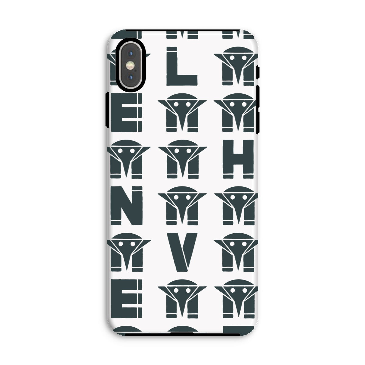 AQUA HMP2 - 04 - Elephant Vert - Tough Phone Case