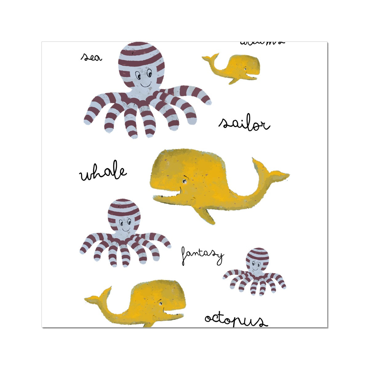AQUA HMP2 - 05 - Kids - Wall Art Poster