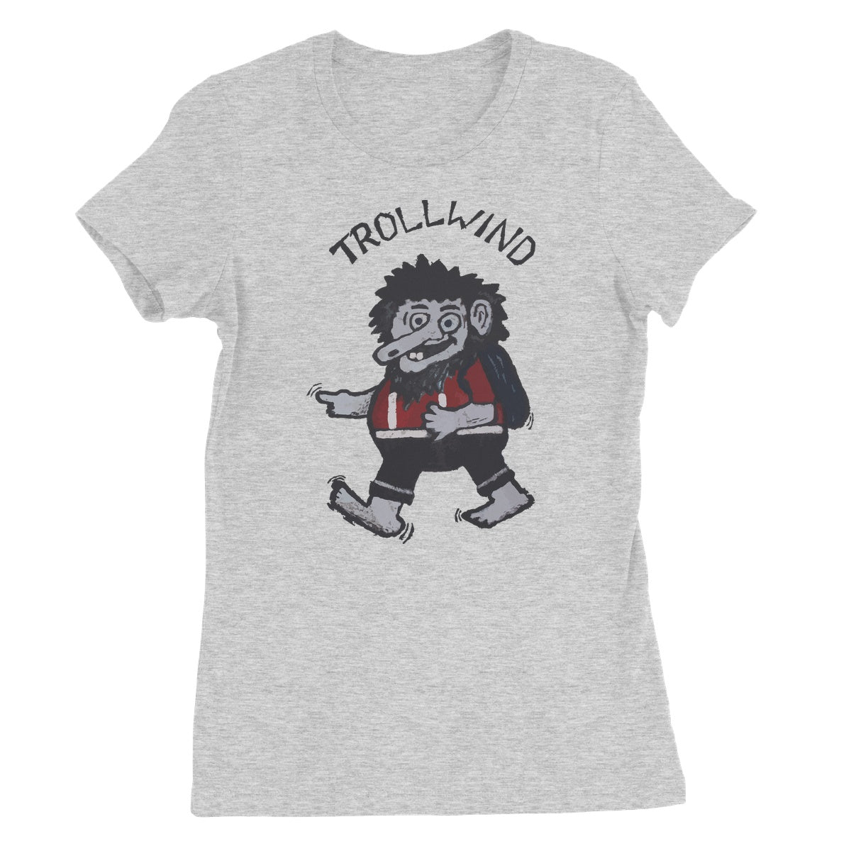 AQUA HMP2 - 10 - Trollwind 1 - Women's Fine Jersey T-Shirt