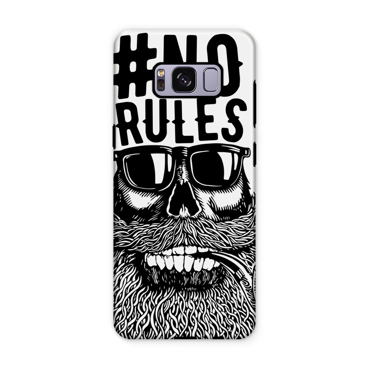 AQUA B&W - 04 - No Rules - Tough Phone Case