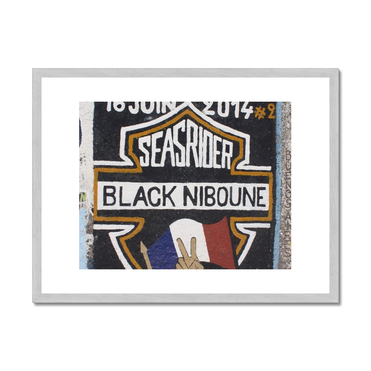 AQUA HMP F - Seasrider - Antique Framed & Mounted Print