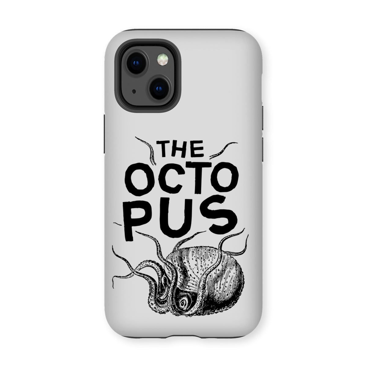 AQUA B&W - 03 - Octopus - Tough Phone Case