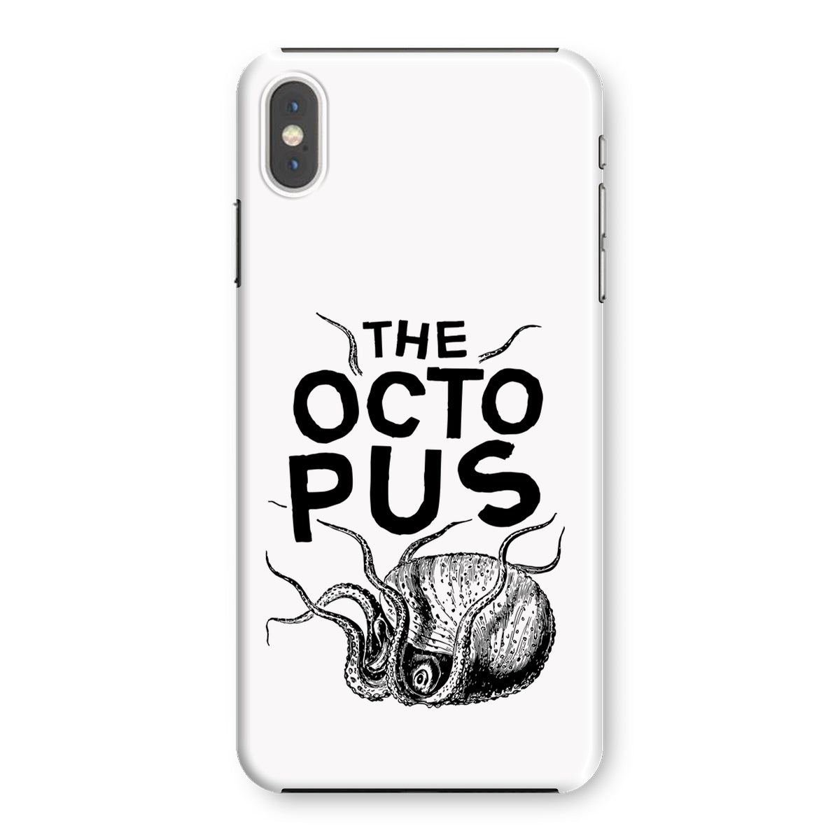 AQUA B&W - 03 - Octopus - Snap Phone Case