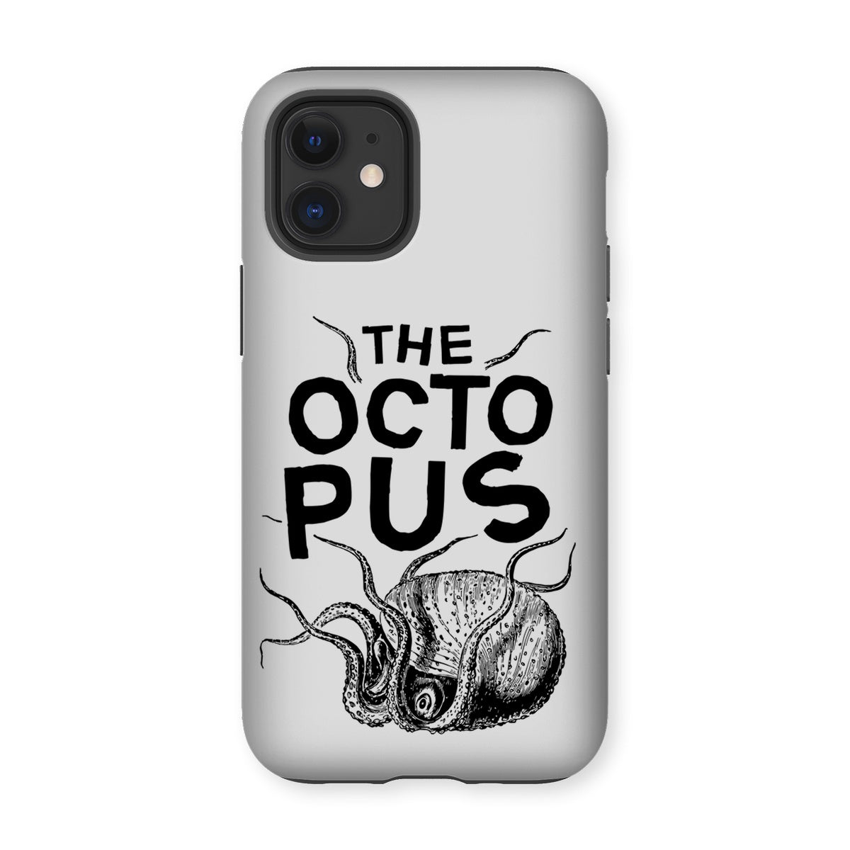 AQUA B&W - 03 - Octopus - Tough Phone Case
