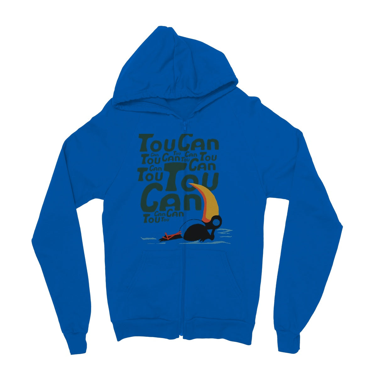 AQUA HMP2 - 09 - Toucan - Kids Zip Hoodie