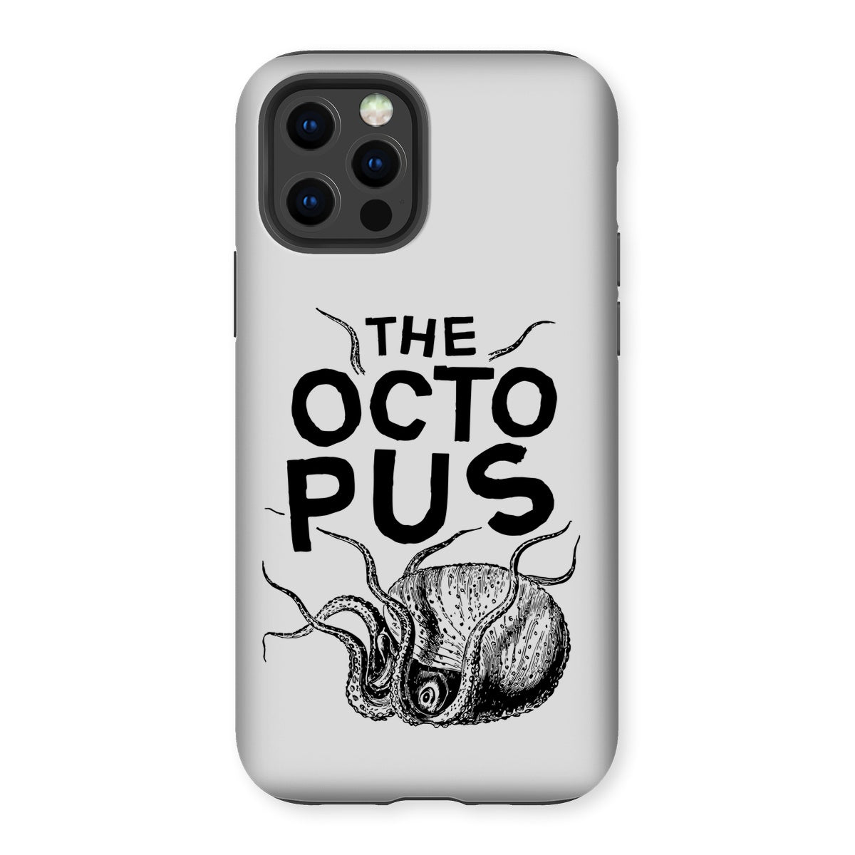 AQUA B&W - 03 - Octopus - Tough Phone Case