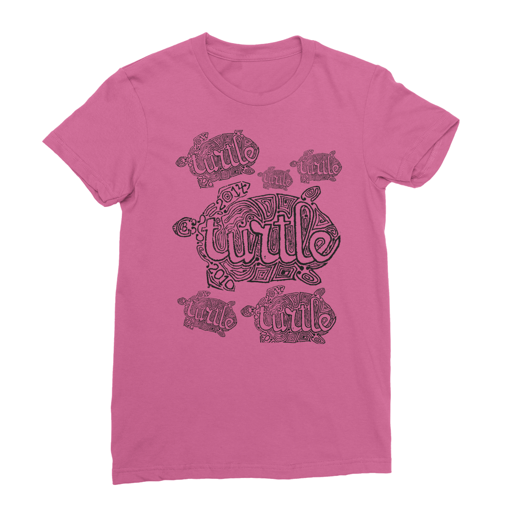 AQUA HMP2 - 12 - Turtle - Women's Fine Jersey T-Shirt-Apparel-AQUATICUS