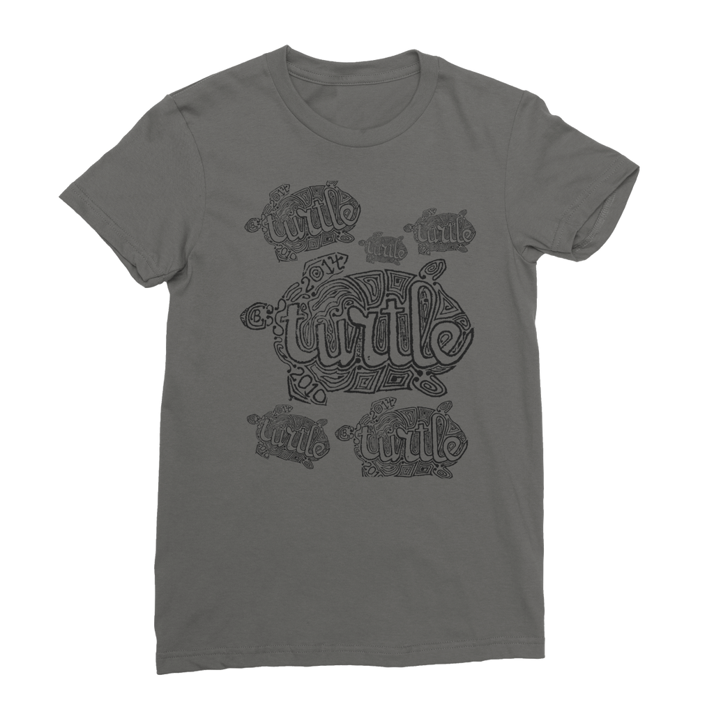 AQUA HMP2 - 12 - Turtle - Women's Fine Jersey T-Shirt-Apparel-AQUATICUS