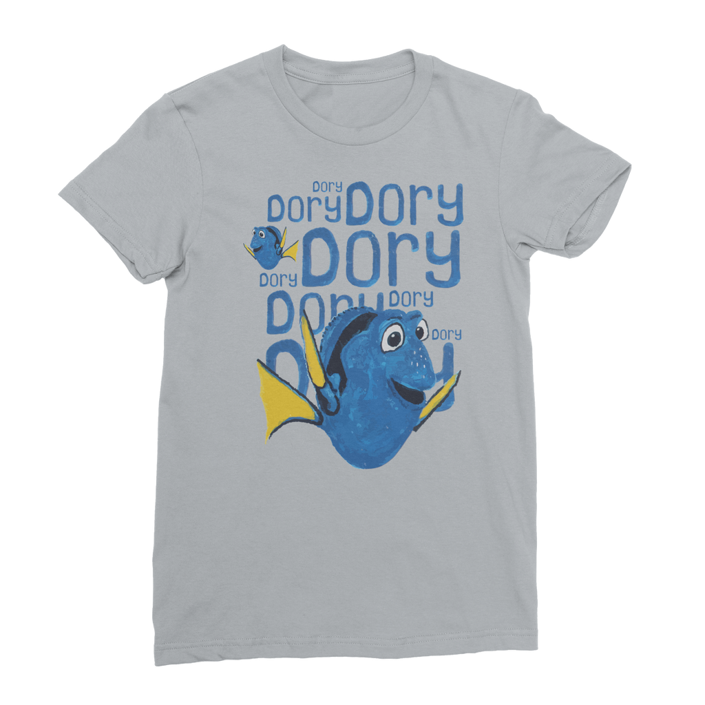 AQUA HMP2 - 03 -Dory - Women's Fine Jersey T-Shirt-Apparel-AQUATICUS
