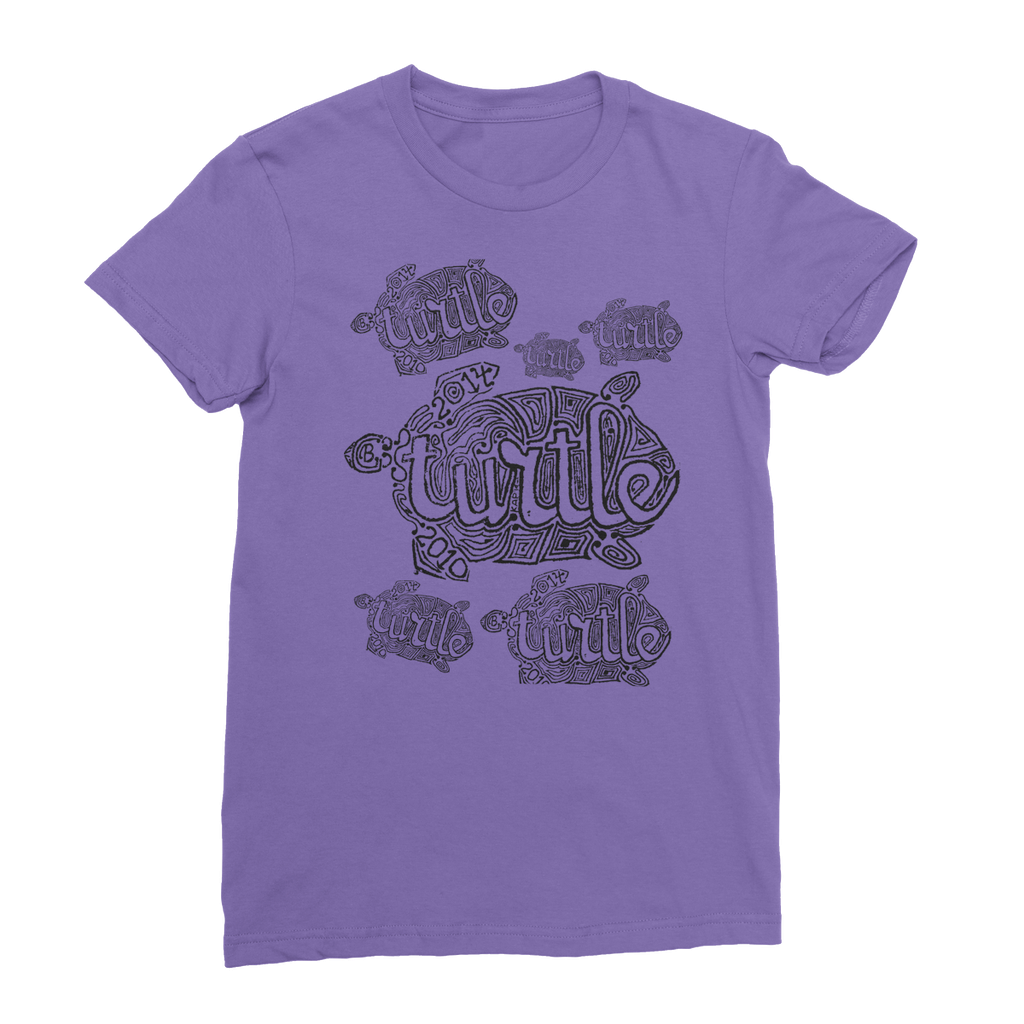 AQUA HMP2 - 12 - Turtle - Women's Fine Jersey T-Shirt-Apparel-AQUATICUS