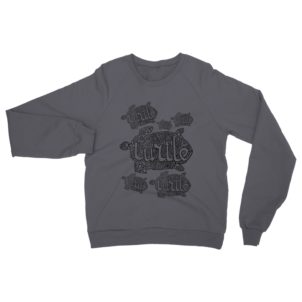 AQUA HMP2 - 12 - Turtle - Heavy Blend Crew Neck Sweatshirt-Apparel-AQUATICUS
