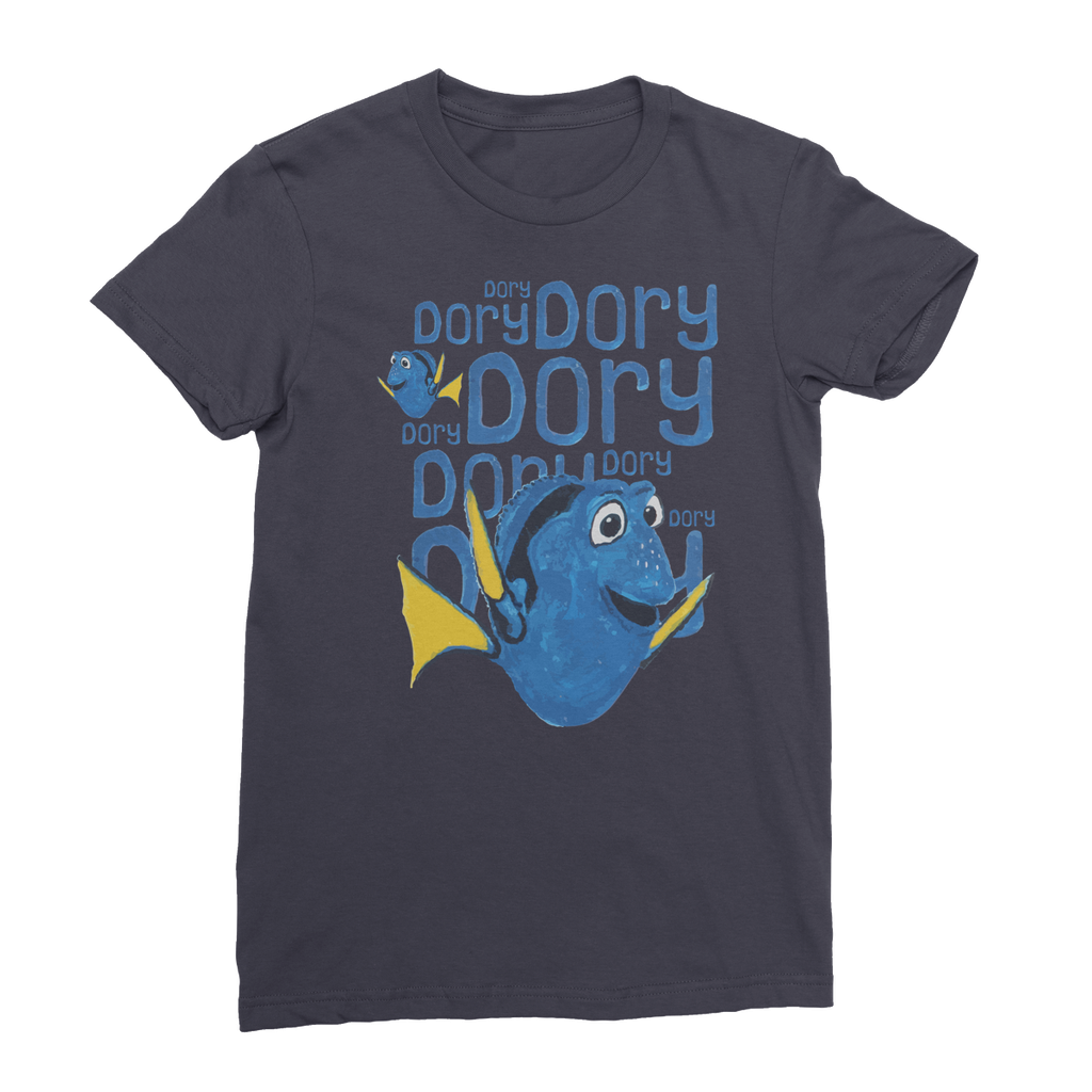 AQUA HMP2 - 03 -Dory - Women's Fine Jersey T-Shirt-Apparel-AQUATICUS