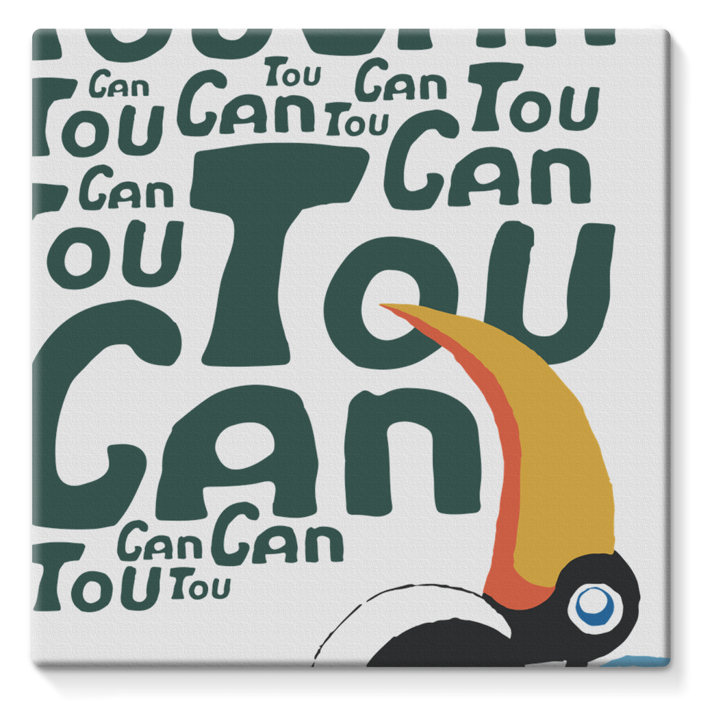 AQUA HMP2 - 09 - Toucan - Stretched Eco-Canvas-Wall Decor-AQUATICUS