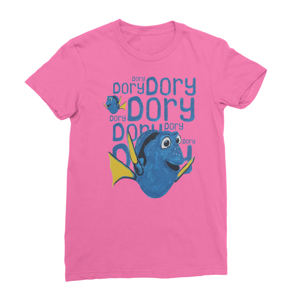 AQUA HMP2 - 03 -Dory - Women's Fine Jersey T-Shirt-Apparel-AQUATICUS