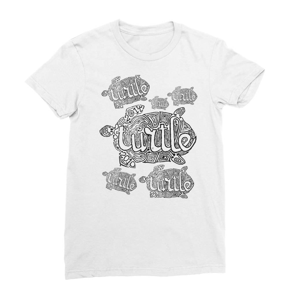 AQUA HMP2 - 12 - Turtle - Women's Fine Jersey T-Shirt-Apparel-AQUATICUS