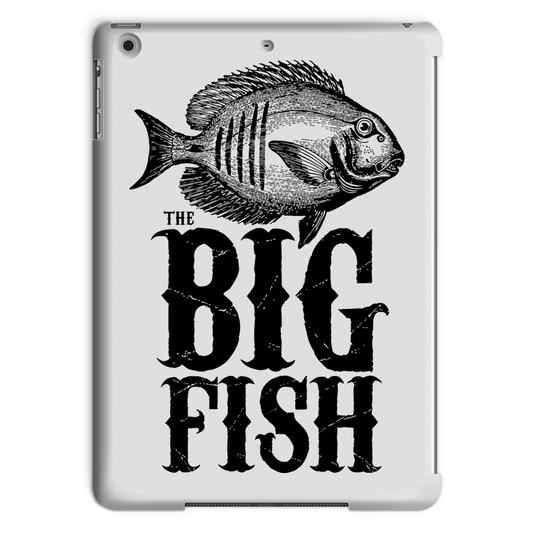 AQUA B&W - 01 -Big Fish - Tablet Case-Phone & Tablet Cases-AQUATICUS