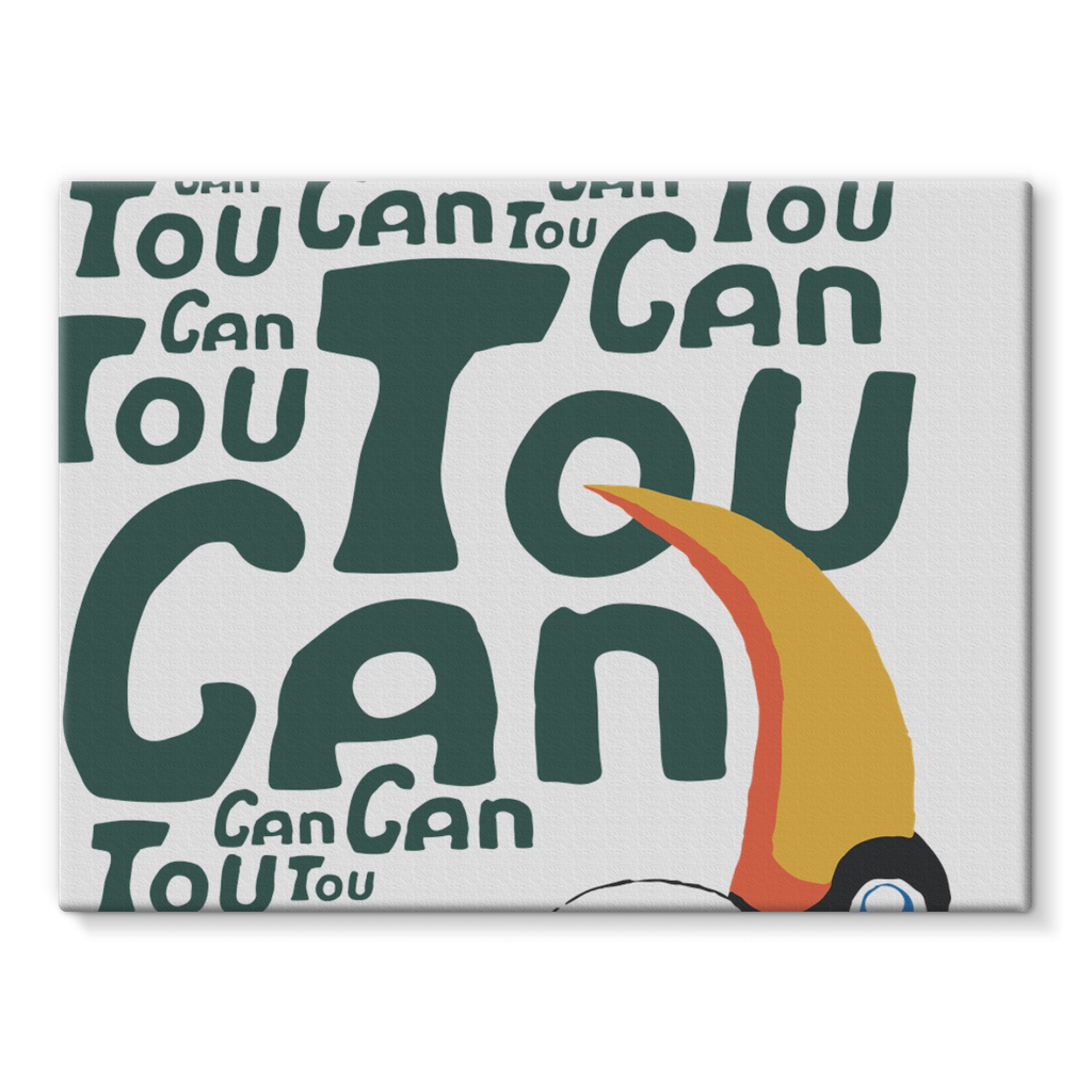 AQUA HMP2 - 09 - Toucan - Stretched Eco-Canvas-Wall Decor-AQUATICUS