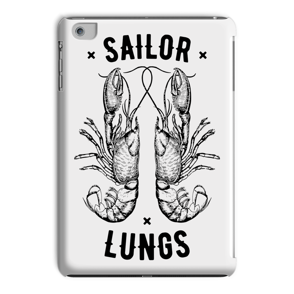 AQUA B&W - 06 - Sailing Lungs - Tablet Case-Phone & Tablet Cases-AQUATICUS