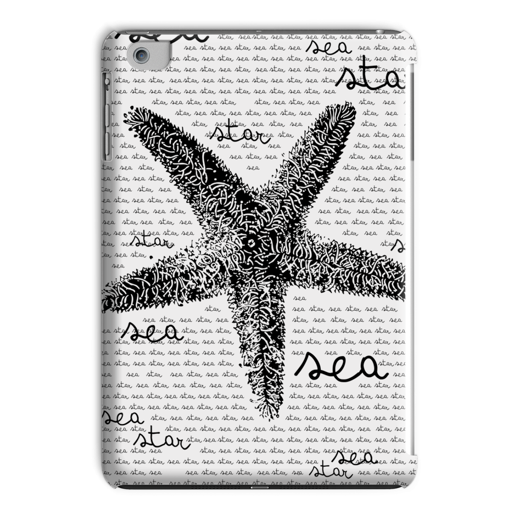 AQUA B&W - 08 - Sea Star - Tablet Case-Phone & Tablet Cases-AQUATICUS