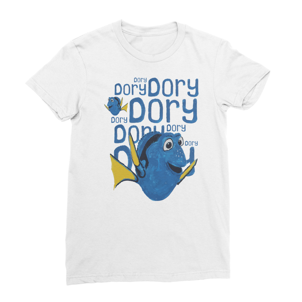 AQUA HMP2 - 03 -Dory - Women's Fine Jersey T-Shirt-Apparel-AQUATICUS