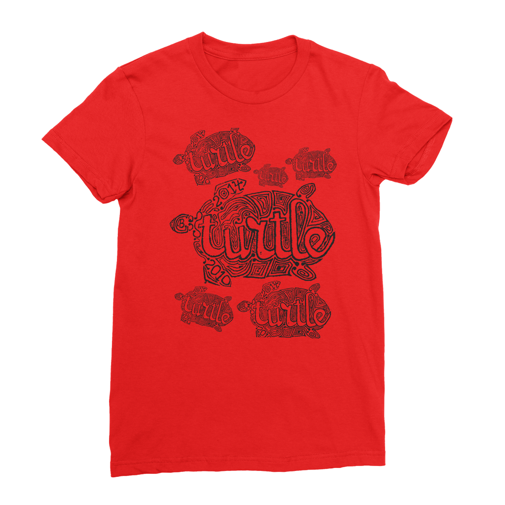 AQUA HMP2 - 12 - Turtle - Women's Fine Jersey T-Shirt-Apparel-AQUATICUS