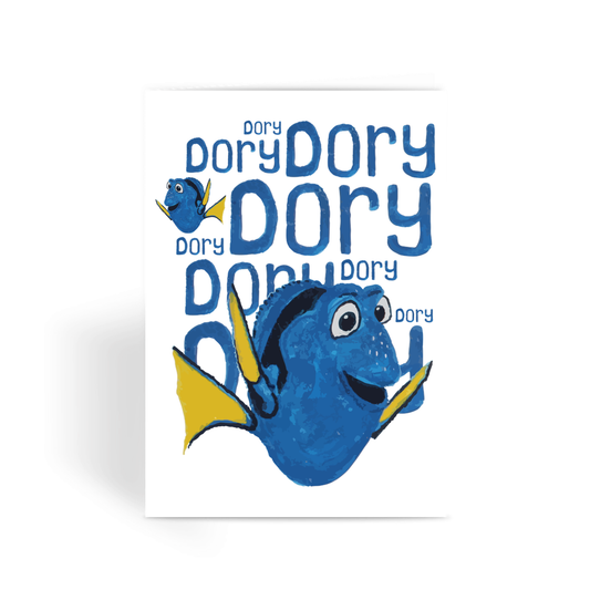 AQUA HMP2 - 03 -Dory - Greeting Card-Prints-AQUATICUS