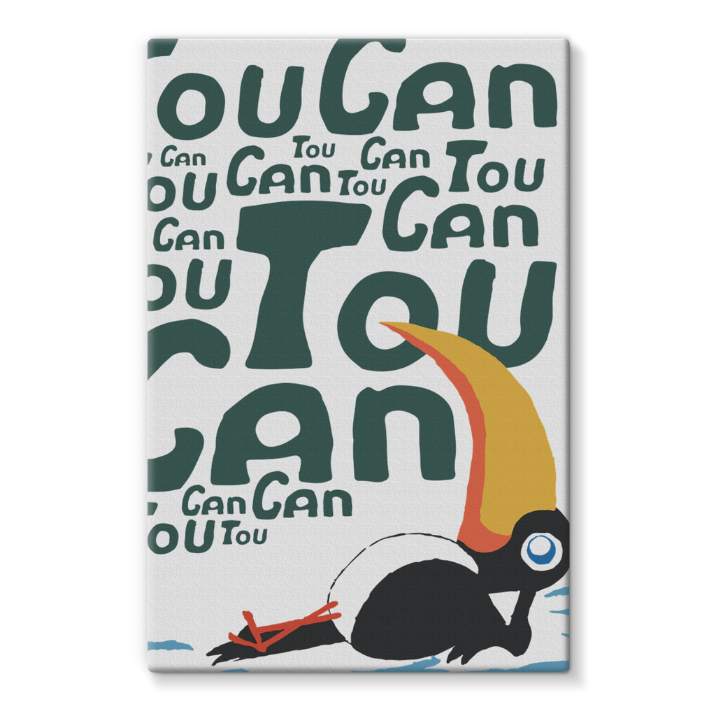 AQUA HMP2 - 09 - Toucan - Stretched Eco-Canvas-Wall Decor-AQUATICUS