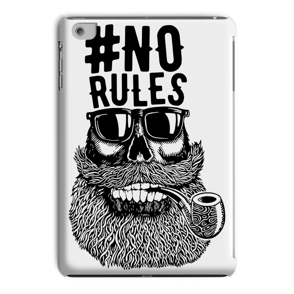AQUA B&W - 04 - No Rules - Tablet Case-Phone & Tablet Cases-AQUATICUS