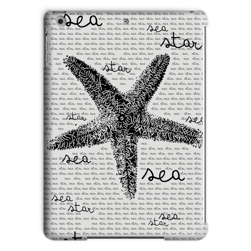 AQUA B&W - 08 - Sea Star - Tablet Case-Phone & Tablet Cases-AQUATICUS