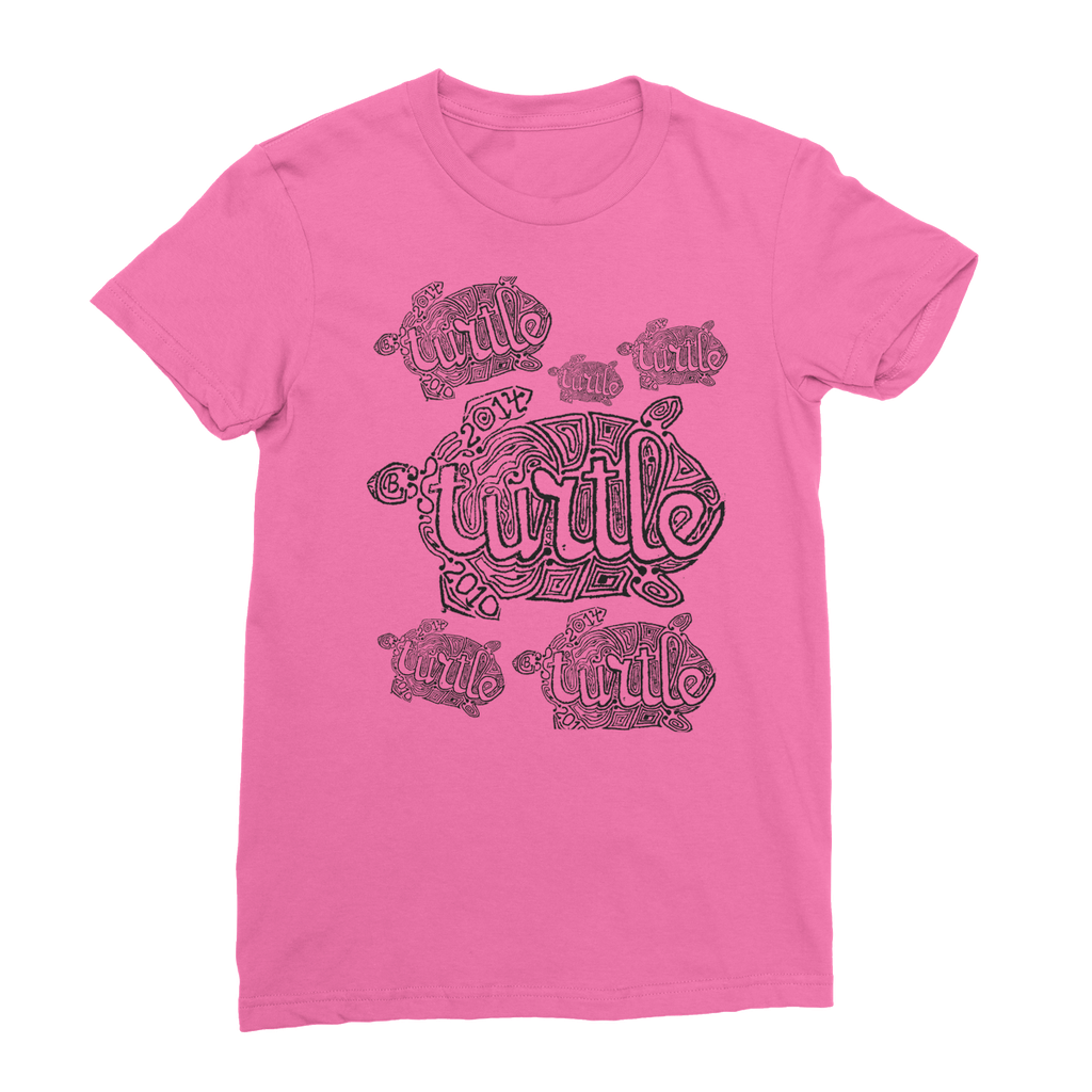 AQUA HMP2 - 12 - Turtle - Women's Fine Jersey T-Shirt-Apparel-AQUATICUS