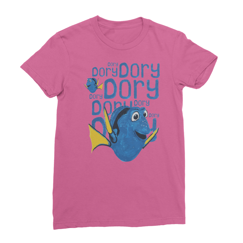 AQUA HMP2 - 03 -Dory - Women's Fine Jersey T-Shirt-Apparel-AQUATICUS
