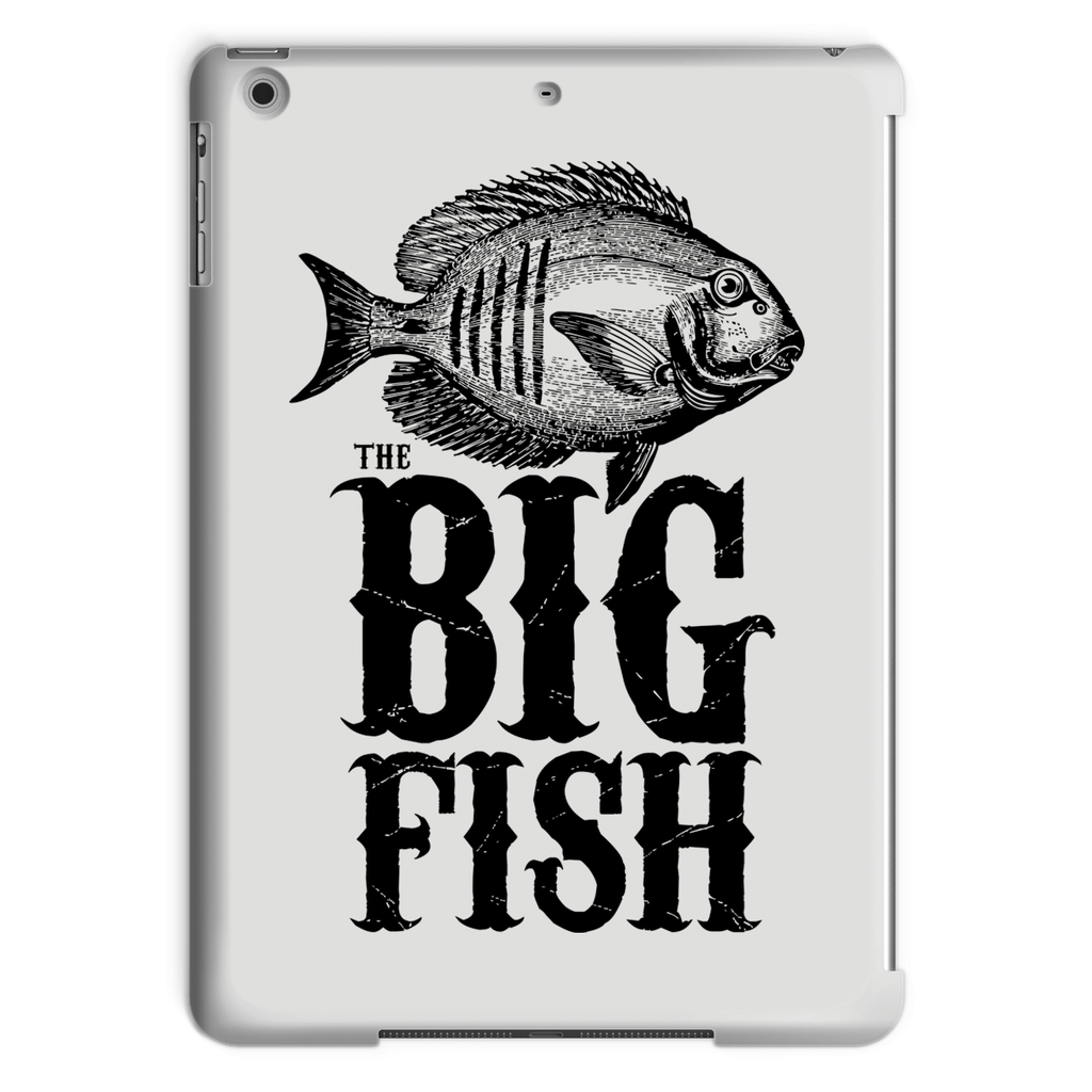 AQUA B&W - 01 -Big Fish - Tablet Case-Phone & Tablet Cases-AQUATICUS