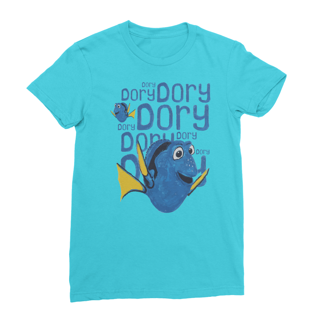 AQUA HMP2 - 03 -Dory - Women's Fine Jersey T-Shirt-Apparel-AQUATICUS