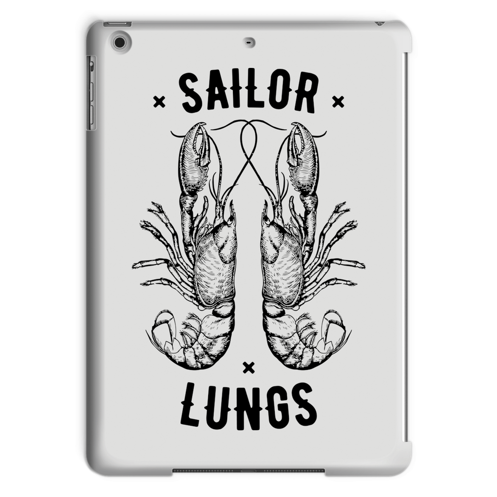 AQUA B&W - 06 - Sailing Lungs - Tablet Case-Phone & Tablet Cases-AQUATICUS
