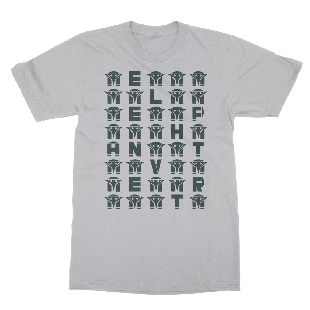 AQUA HMP2 - 04 - Elephant Vert - Softstyle Ringspun T-Shirt-Apparel-AQUATICUS