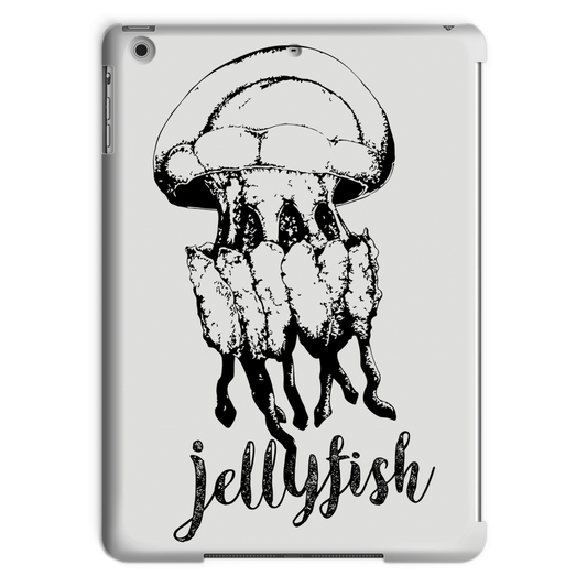 AQUA B&W - 02 - Jellyfish - Tablet Case-Phone & Tablet Cases-AQUATICUS