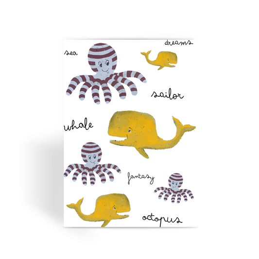 AQUA HMP2 - 05 - Kids - Greeting Card-Prints-AQUATICUS