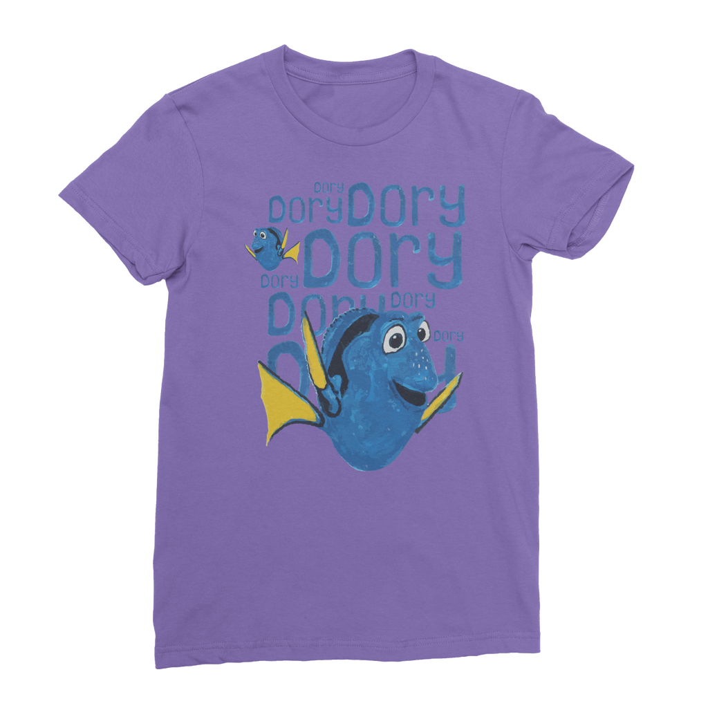 AQUA HMP2 - 03 -Dory - Women's Fine Jersey T-Shirt-Apparel-AQUATICUS