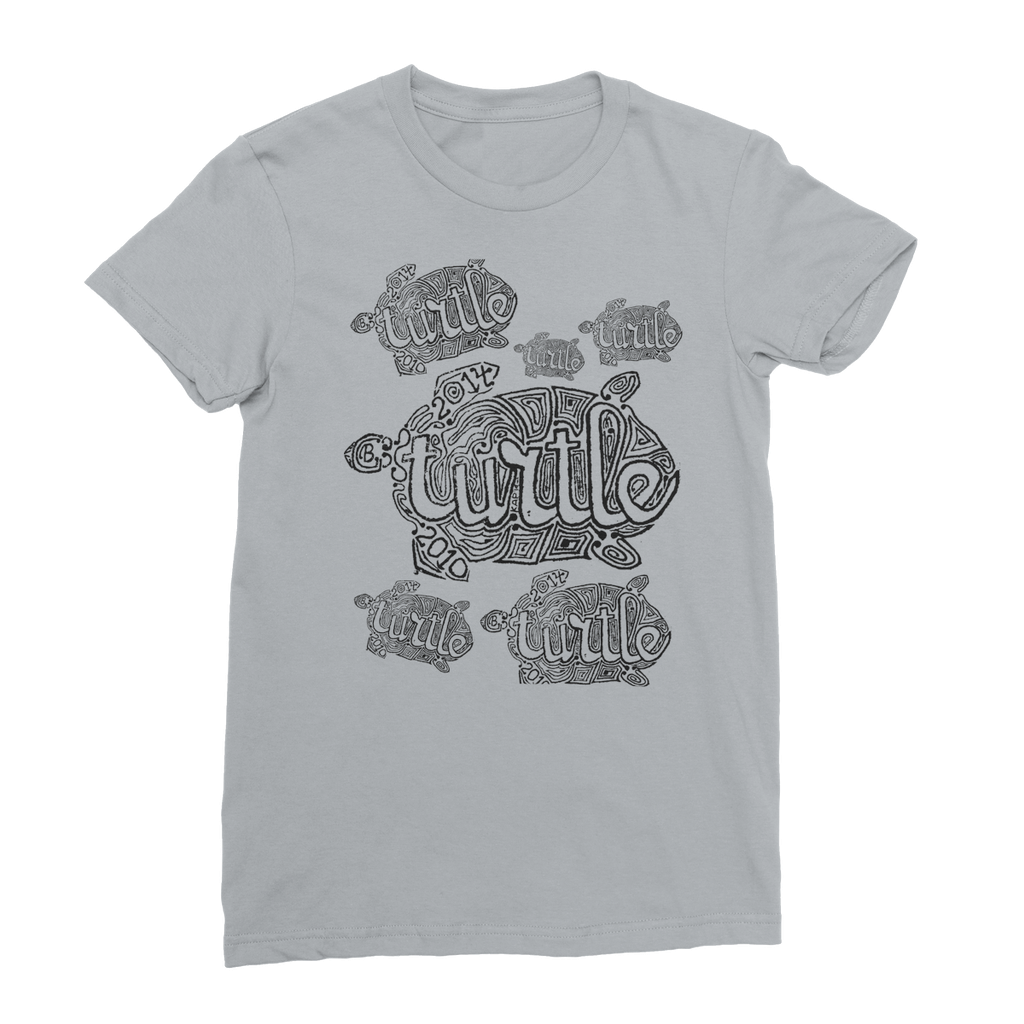 AQUA HMP2 - 12 - Turtle - Women's Fine Jersey T-Shirt-Apparel-AQUATICUS
