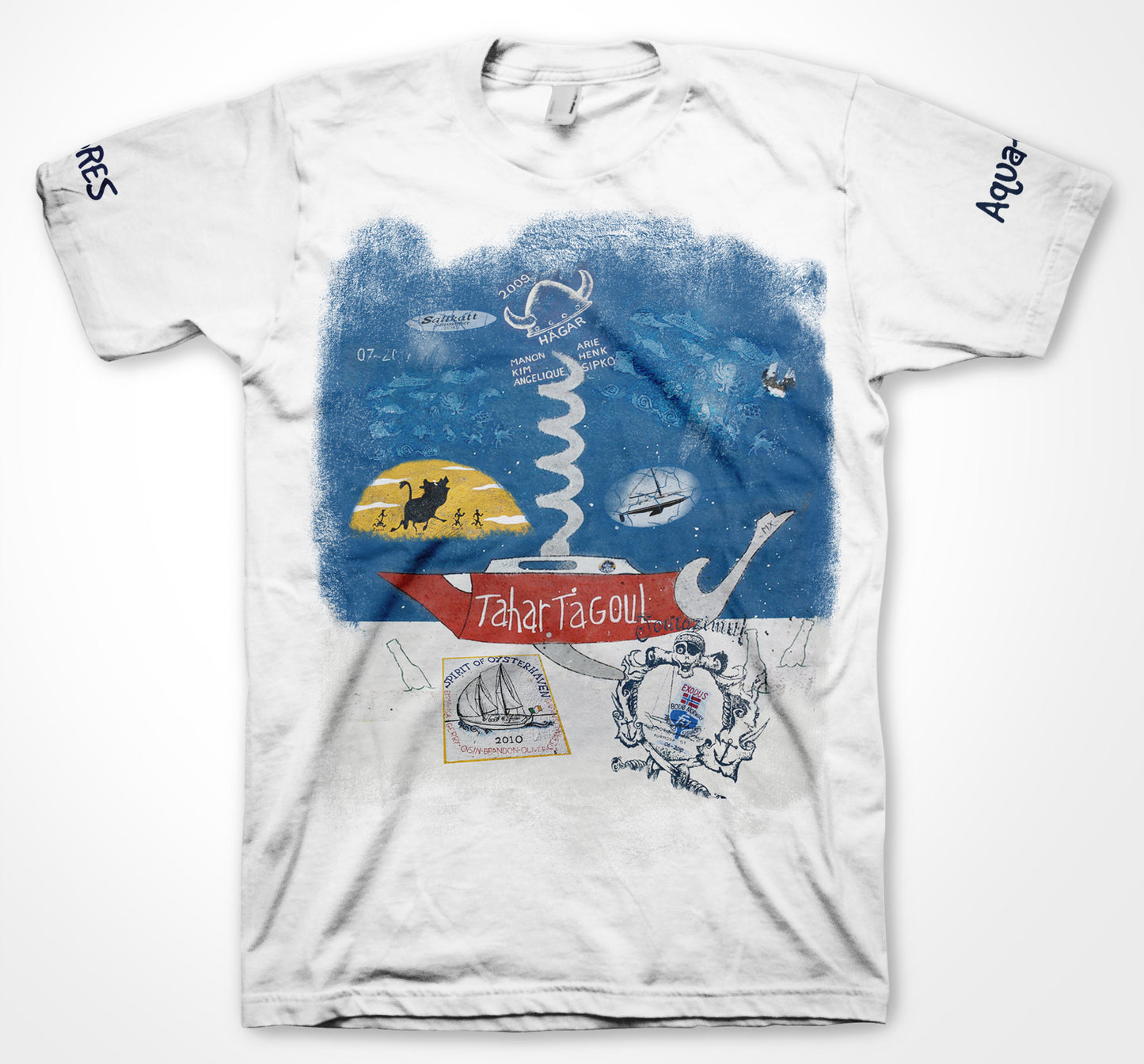 AQUA HMP - T-Shirt 14 - Tahar-T-Shirts-AQUATICUS