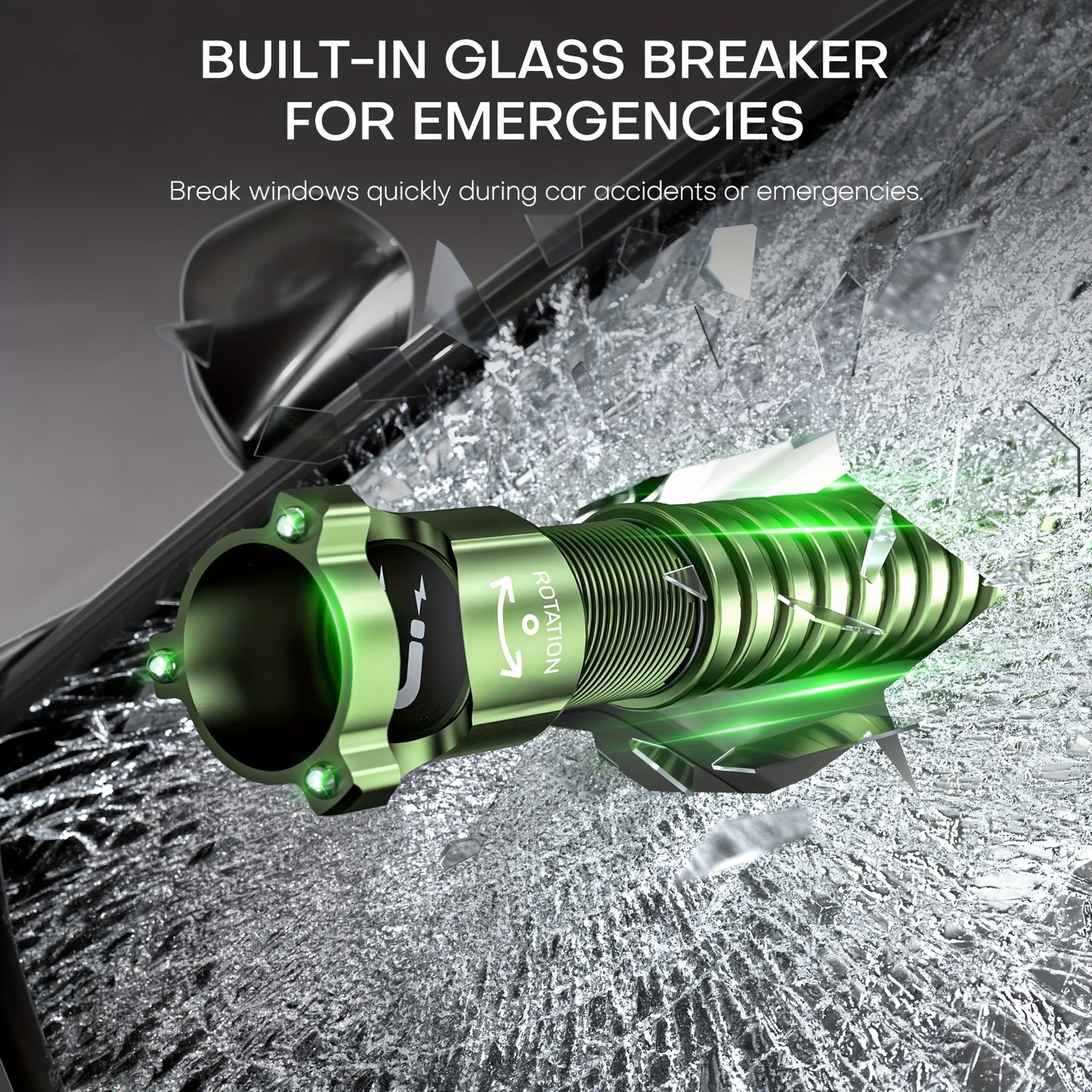 Red Ray Penlight EDC 600LUMEN Rechargeable Portable Flashlight, Ultra-bright Flashlight with Side Light, UV Function, Magnetic Clip And Base, Hidden Bottle Opener, Window Breaker, Suitable for Home, Camping, And Emergency Sit