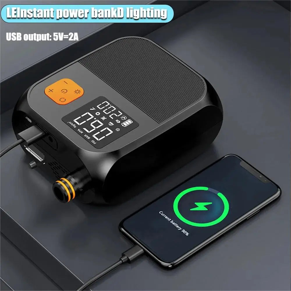 8000mah Touch screening Electric paddlepump 25psi Pump Two-Stage Inflator, Sup For Kayaks, Sails, Sup Electric Equipment