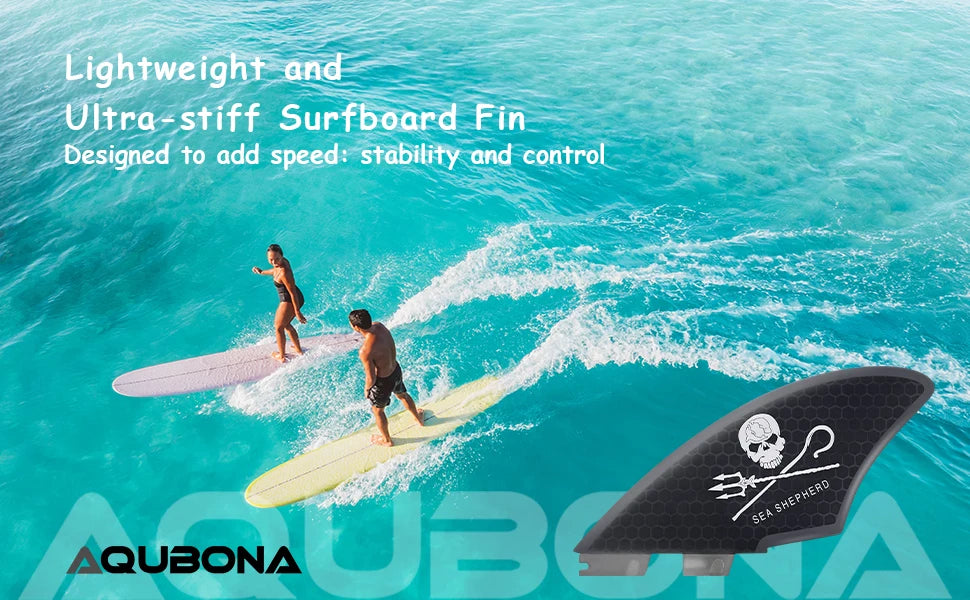 Surfboard Twin Keel Fins (2 Fins) Dual Tab Single Tab Sizes for Longboard Surfboard Funboard
