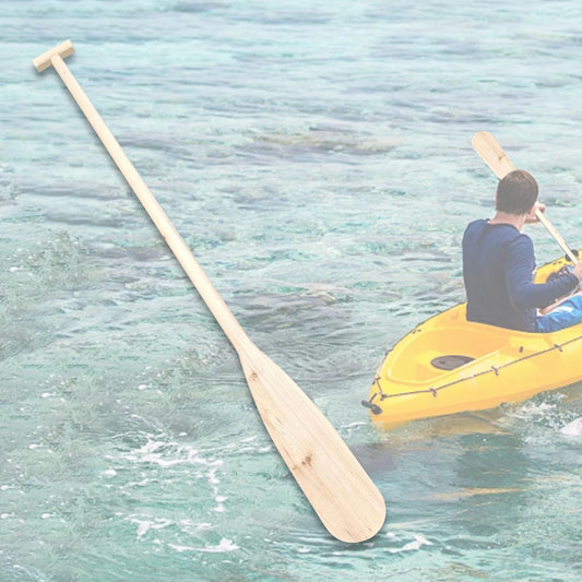 Lightweight Wooden Dragon Boat Paddle Handheld Sturdy Oar for Kayak Water Sports Craft Decorative Kayaking Equipment