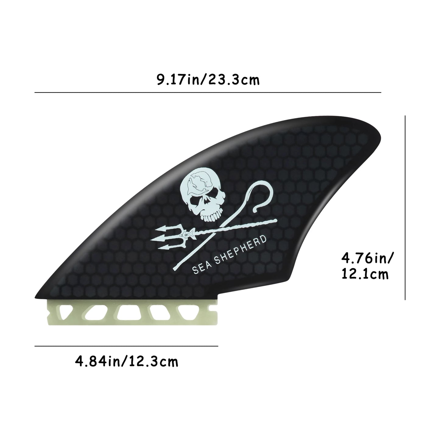 Surfboard Twin Keel Fins (2 Fins) Dual Tab Single Tab Sizes for Longboard Surfboard Funboard