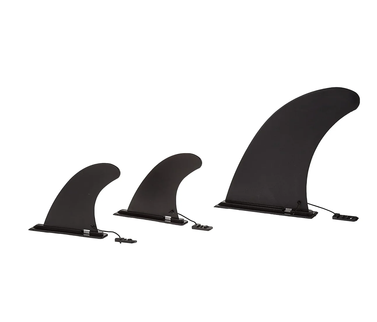 Big SUP Single Fin and Small side fin Detachable Fin for Longboard, Surfboard and Paddleboard Replacement Quick Fin.