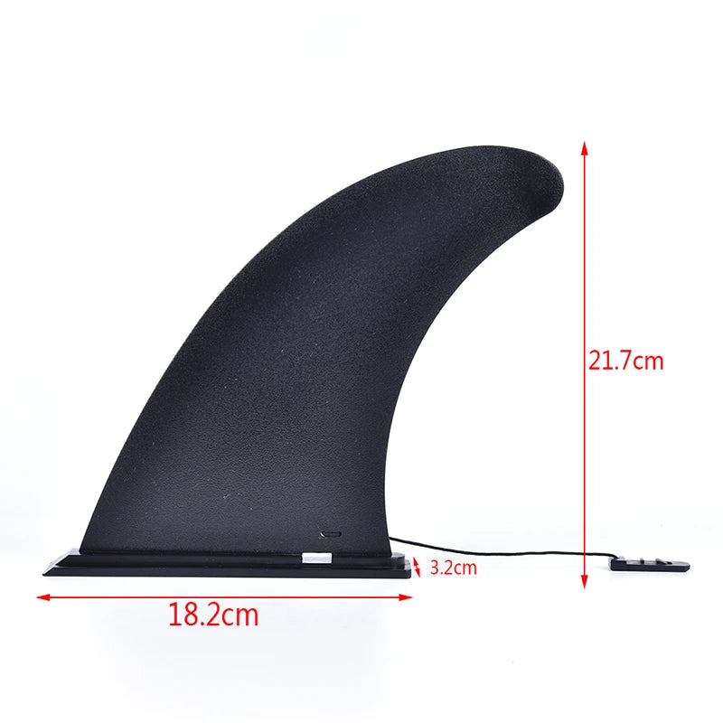 Big SUP Single Fin and Small side fin Detachable Fin for Longboard, Surfboard and Paddleboard Replacement Quick Fin.